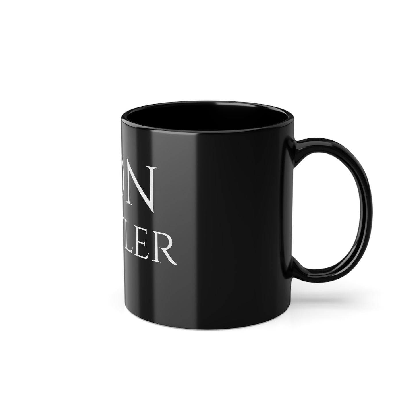 Don Hustler Black Coffee Cup, 11oz