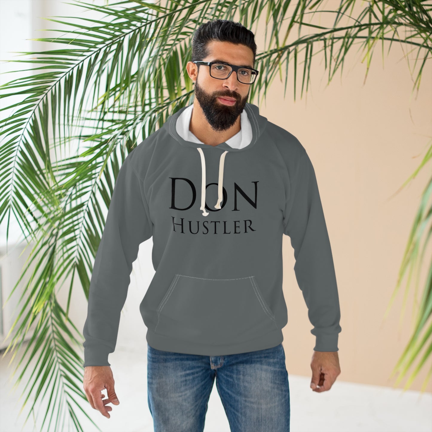Don Hustler Unisex Pullover Hoodie | Comfortable Streetwear |