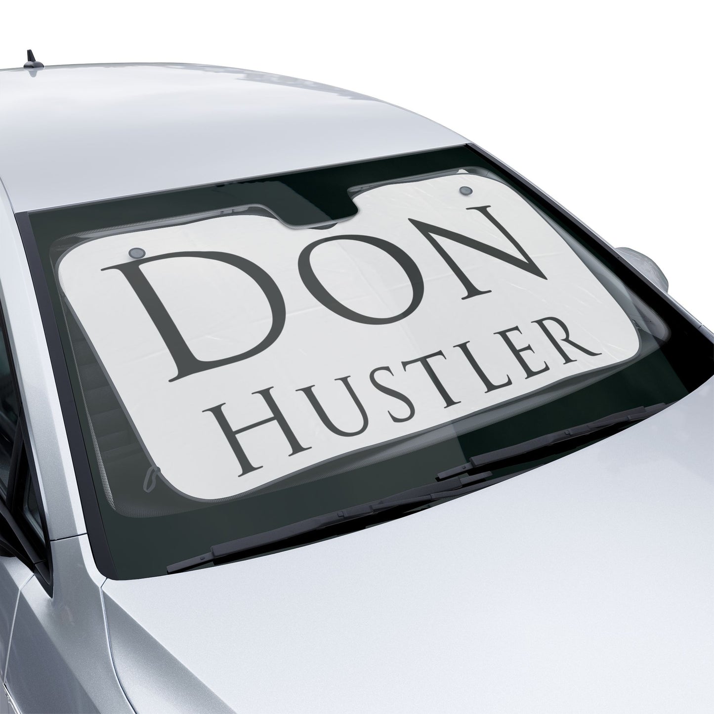 Don Hustler Car Sun Shade - Car Decor with UV Protection