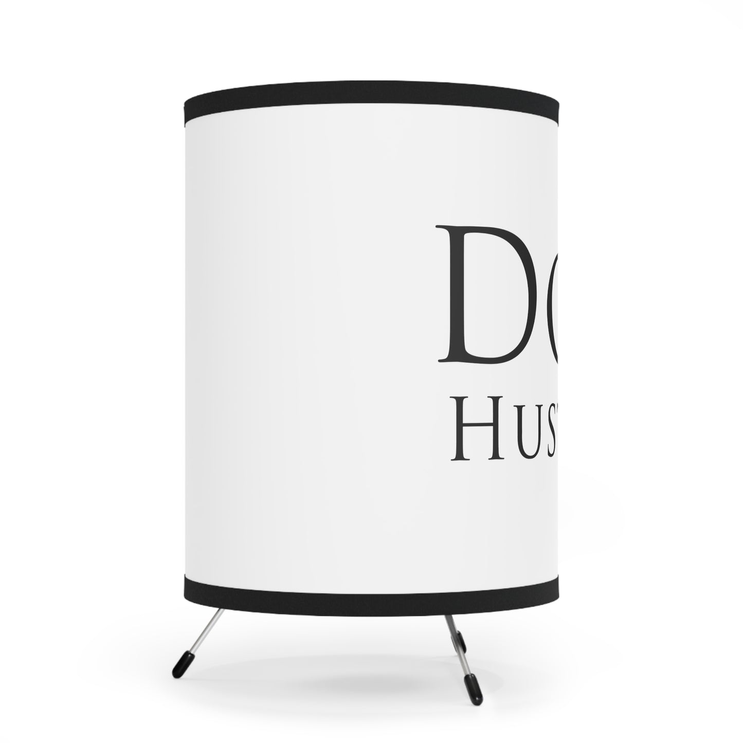 Don Hustler Tripod Lamp with Motivational Shade - DON HUSTLER - Modern Home Decor