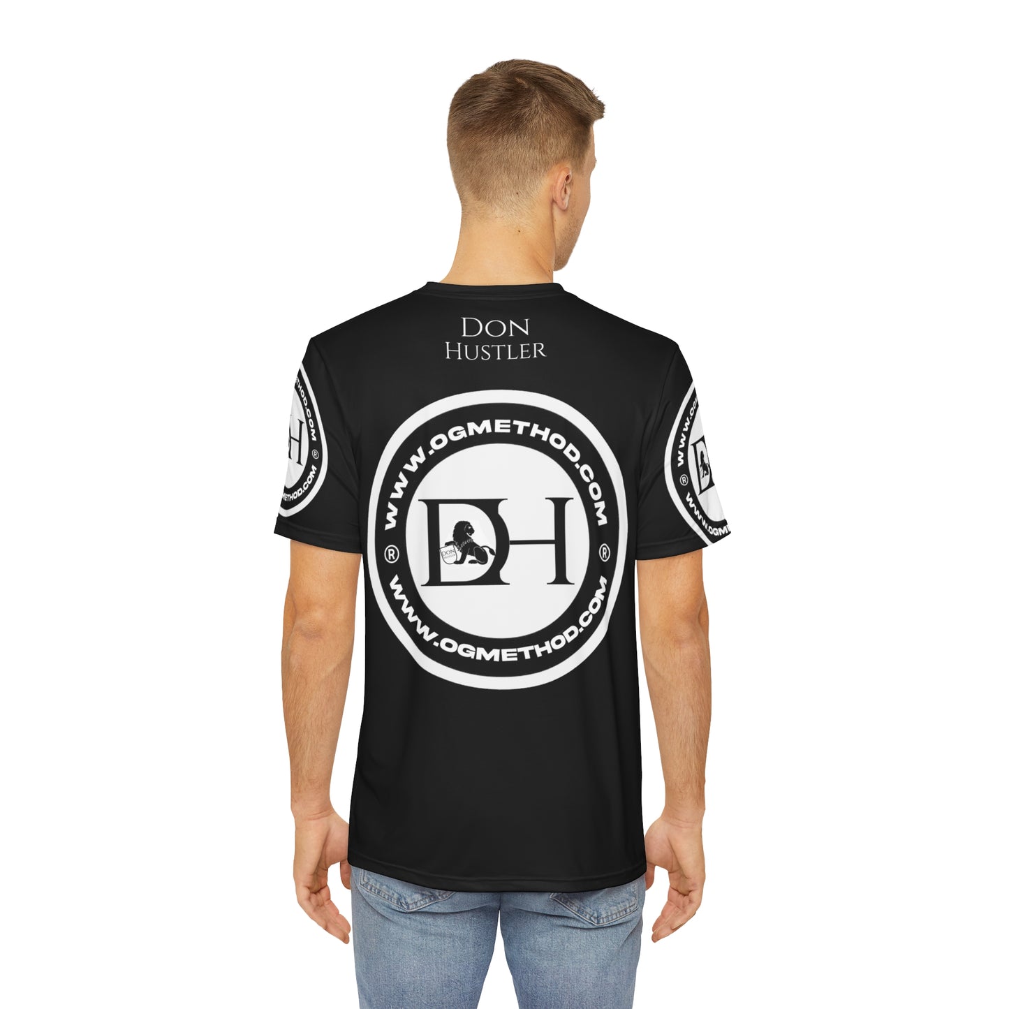 Don Hustler Bold Graphic Men's T-Shirt, Urban Streetwear, Casual Outfits, Gifts for Him, Cool Summer Wear,