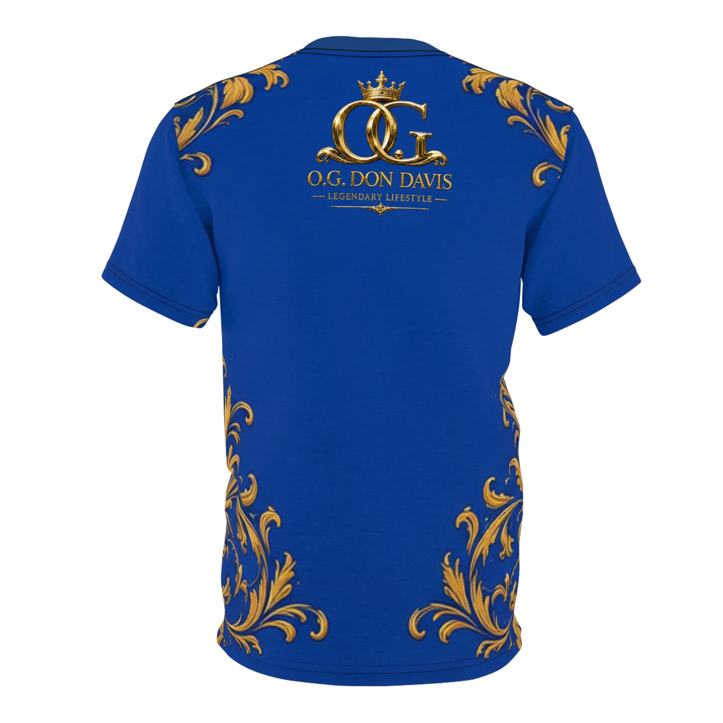Crested Seal Tee — “O.G. Don Davis” Light blue Crested T-Shirt
