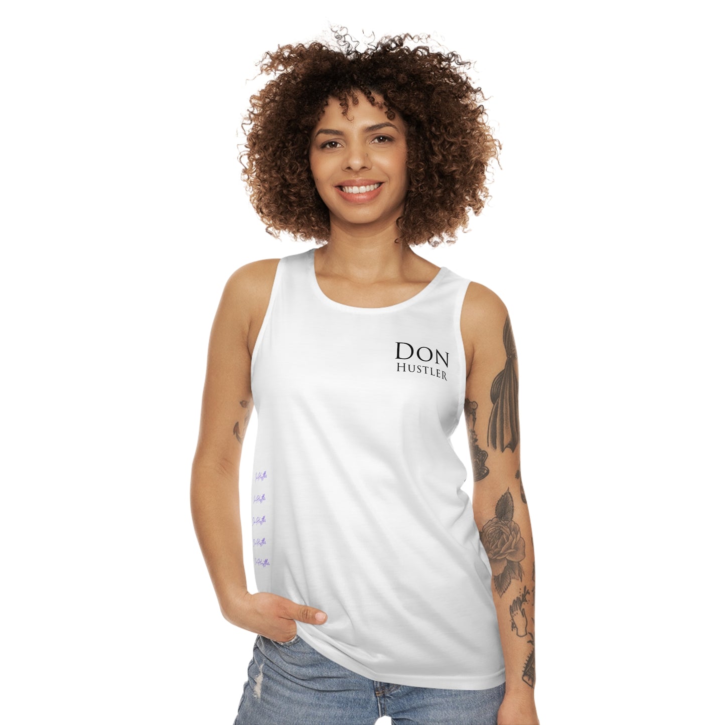 Don Hustler Tank Top - Fitness Apparel, Gym Wear,
