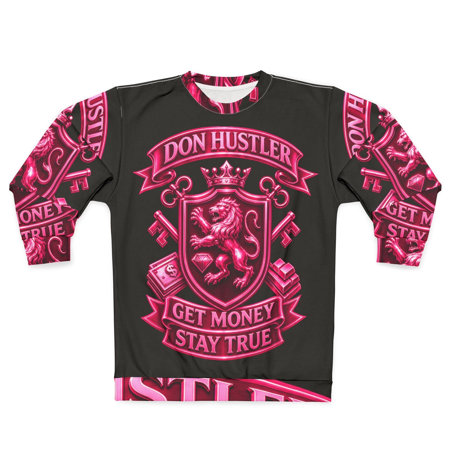 Pink Don Hustler Sweatshirt