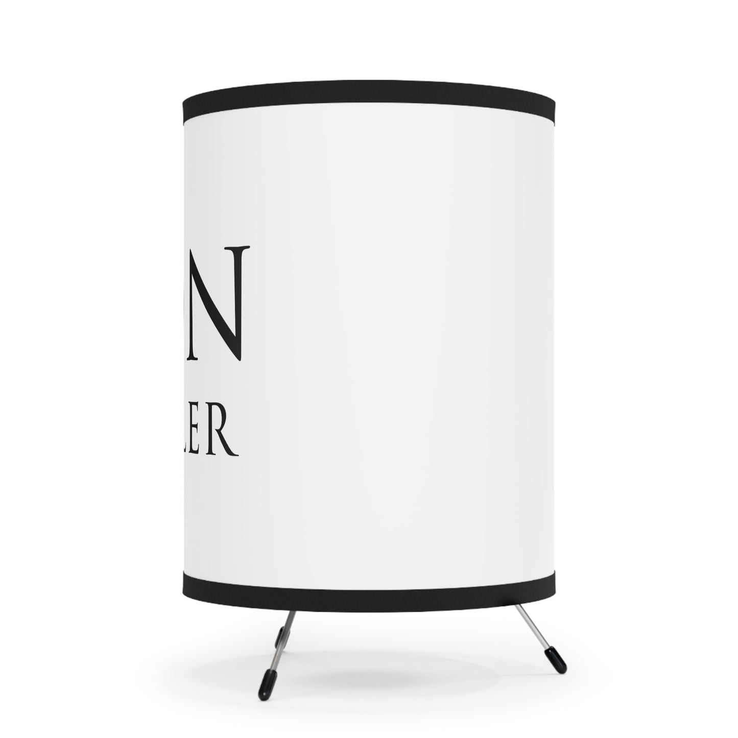 Don Hustler Tripod Lamp with Motivational Shade - DON HUSTLER - Modern Home Decor