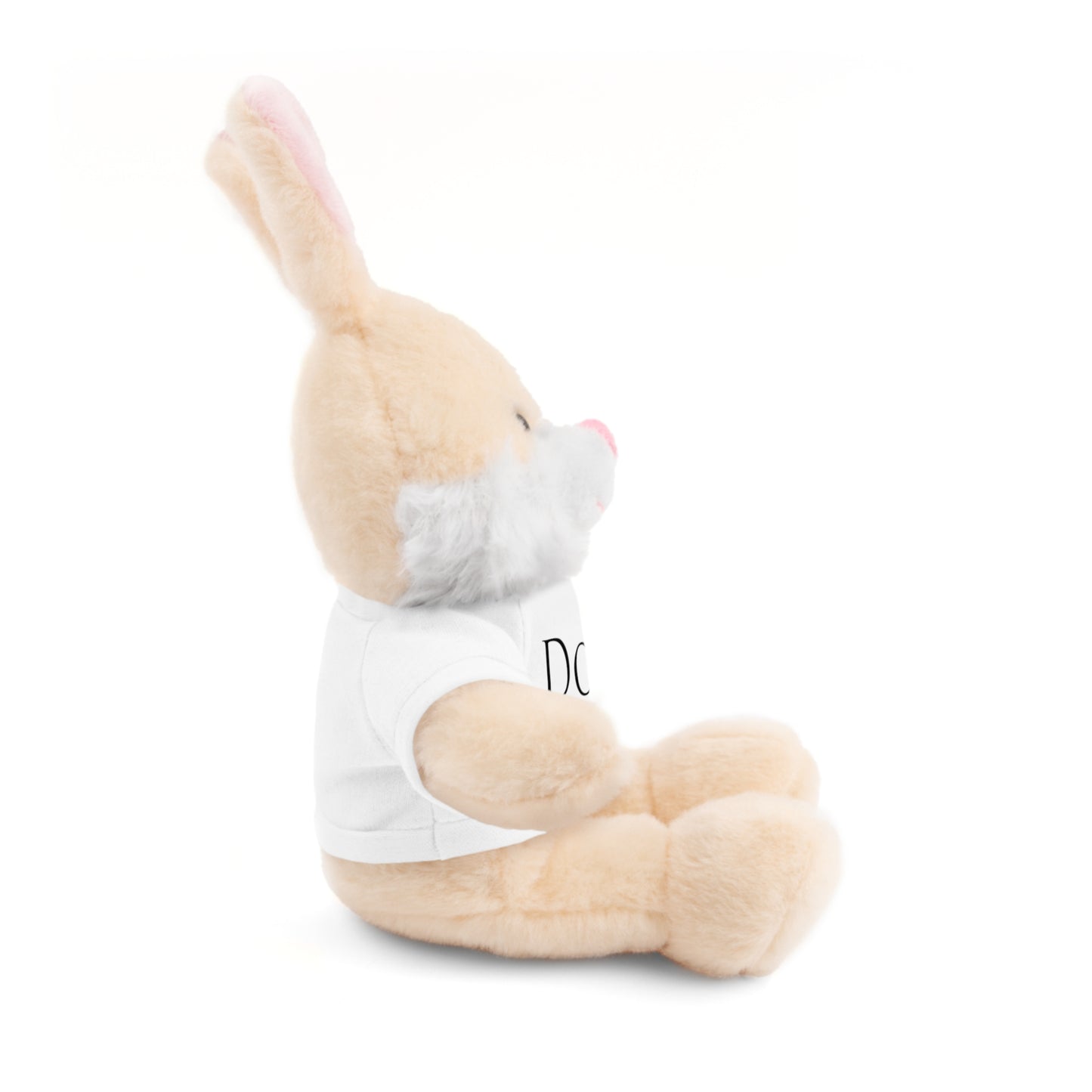Don Hustler Stuffed Animal with Tee, Custom Teddy Bear Gift, Cute Plush Toy for Kids, Unique Birthday Present, Huggable Keepsake