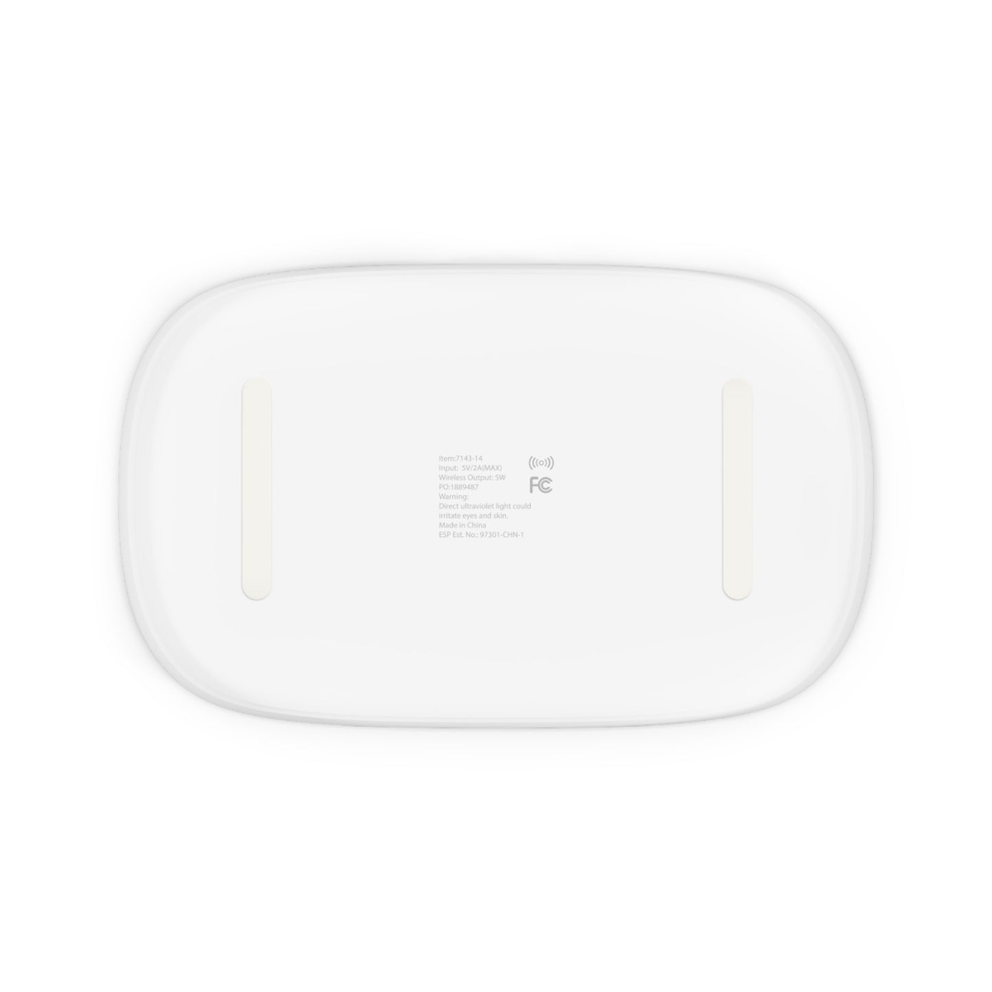 Don Hustler- Wireless Charging Pad with UV Phone Sanitizer