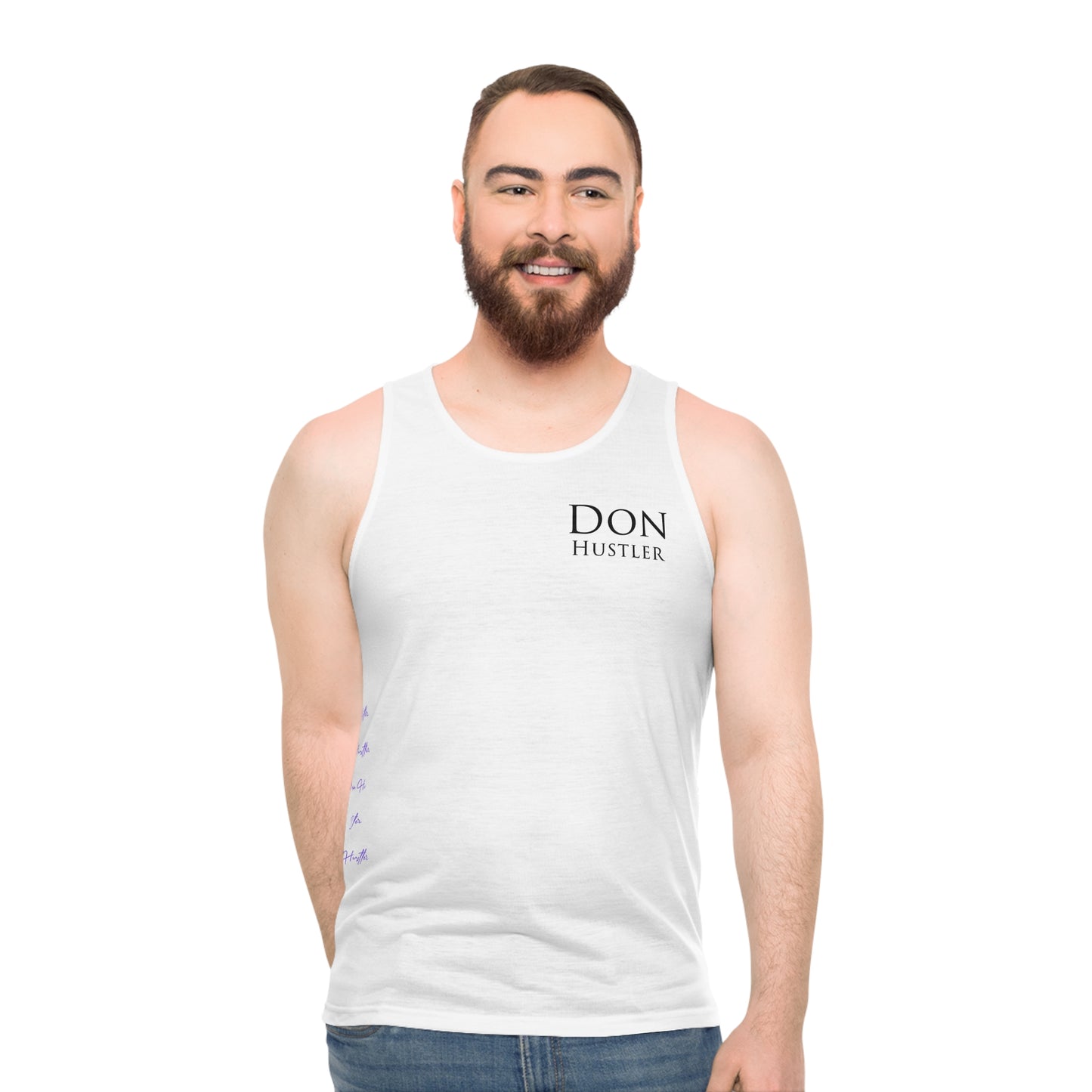 Don Hustler Tank Top - Fitness Apparel, Gym Wear,