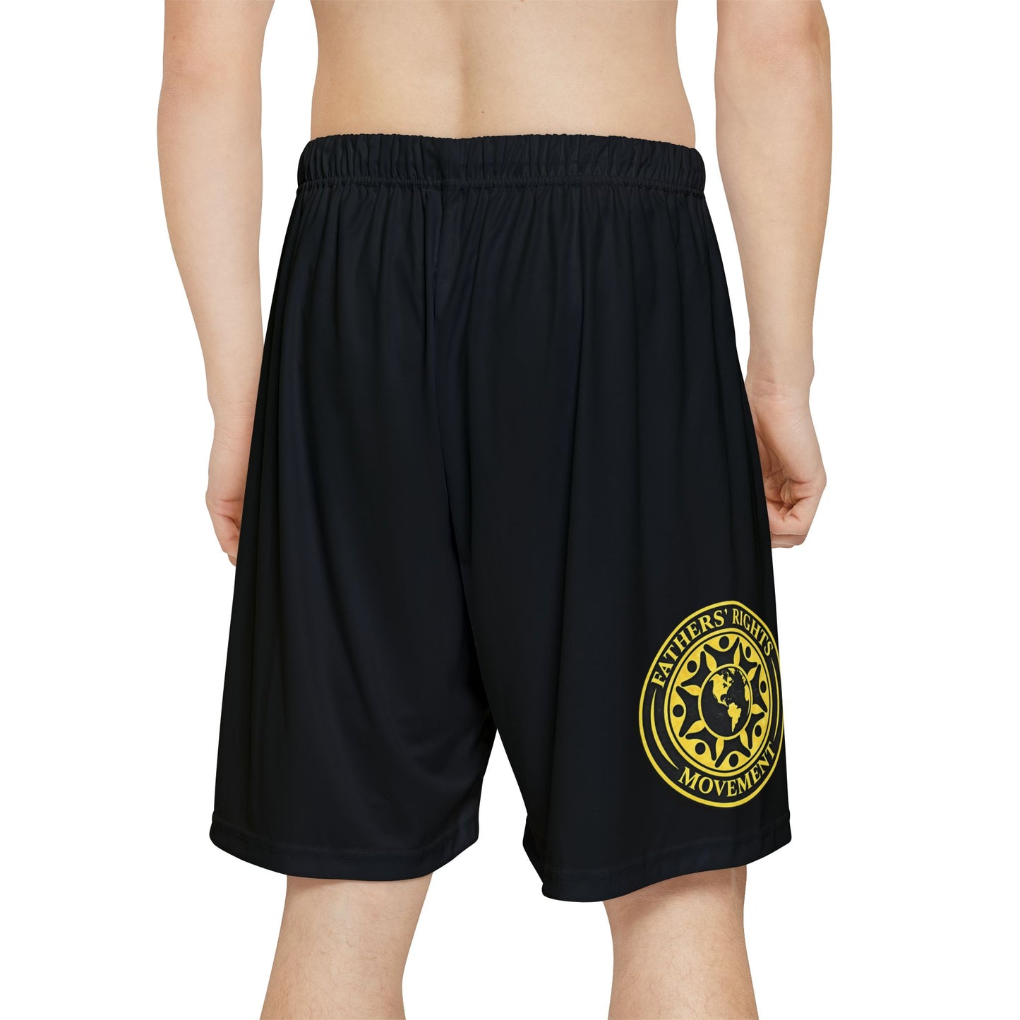 Save The Children Emblem Athletic Shorts — Men’s Sports Shorts
