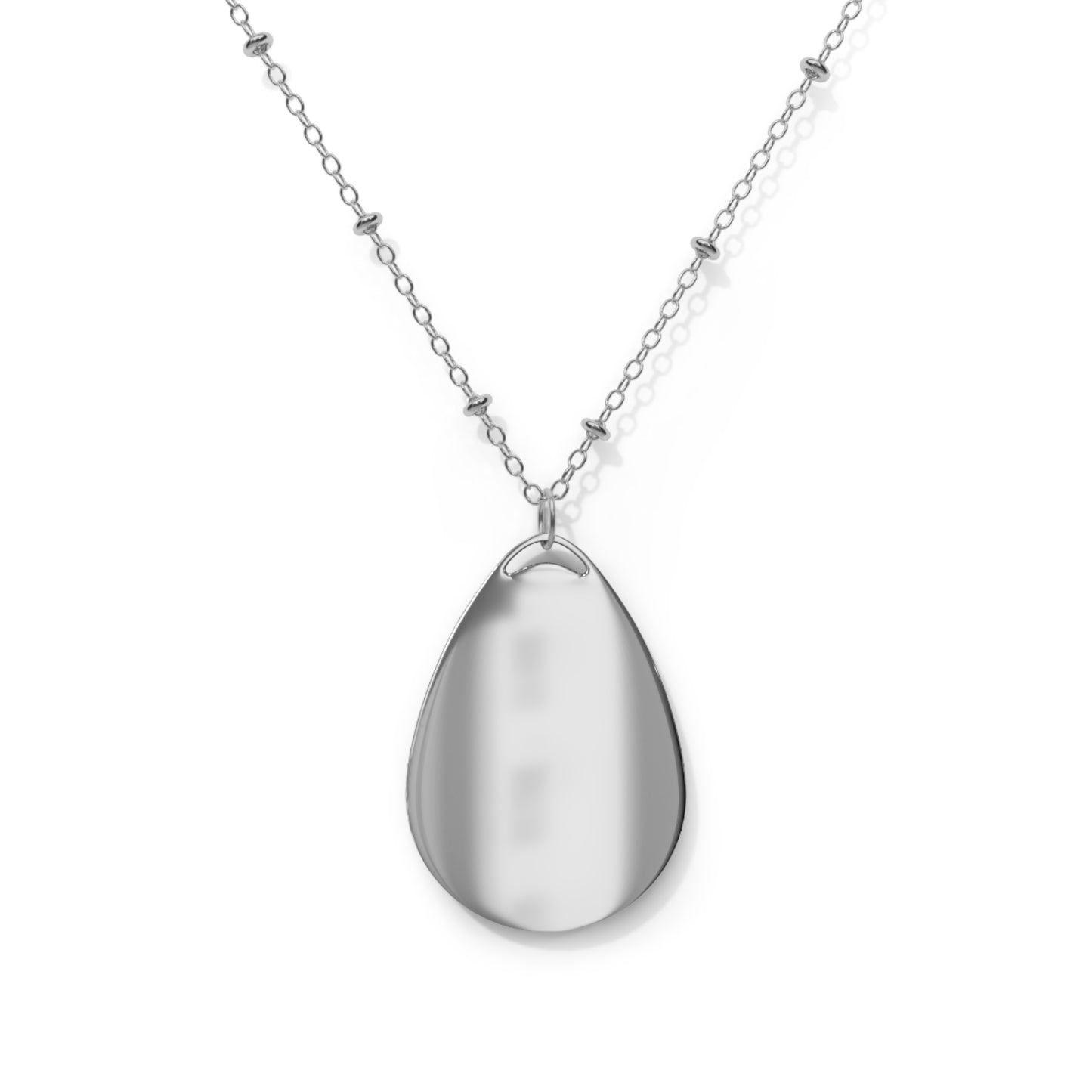 Don Hustler Oval Necklace - Unique Gift for Entrepreneurs, Motivational Jewelry, Everyday Wear, Perfect for Celebrations