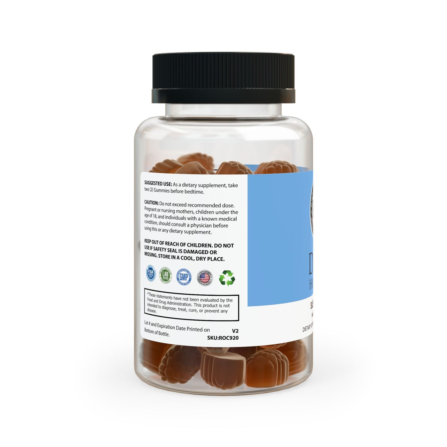Don Hustler Sleep Well Gummies (60 Gummies)