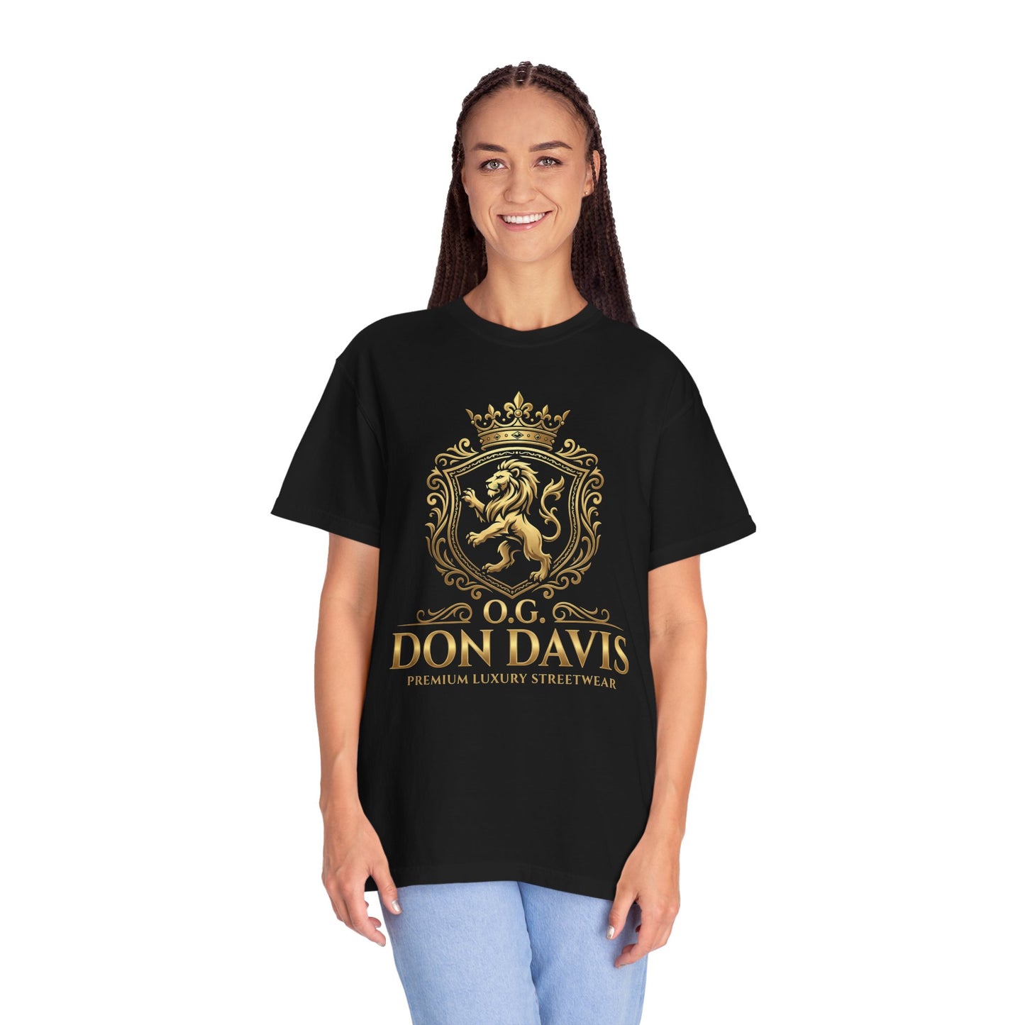 Don Davis Royal Crest T-Shirt — O.G. Luxury Streetwear Tee