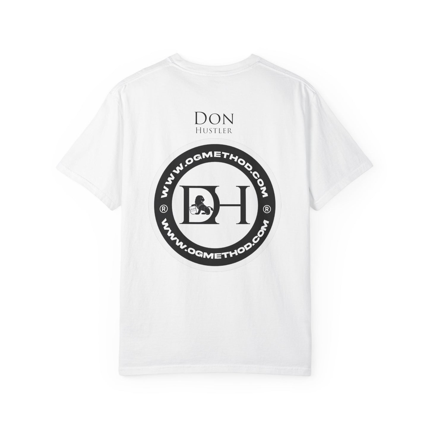 Don Hustler Hustle Hard Unisex Garment- T-shirt, Motivational Tee, Fitness Apparel, Casual Wear, Gift for Entrepreneurs