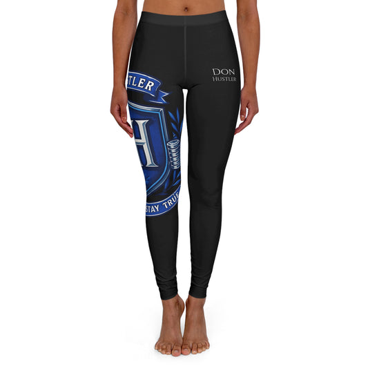 Get Money Emblem Leggings — Women's Graphic Fitness Leggings