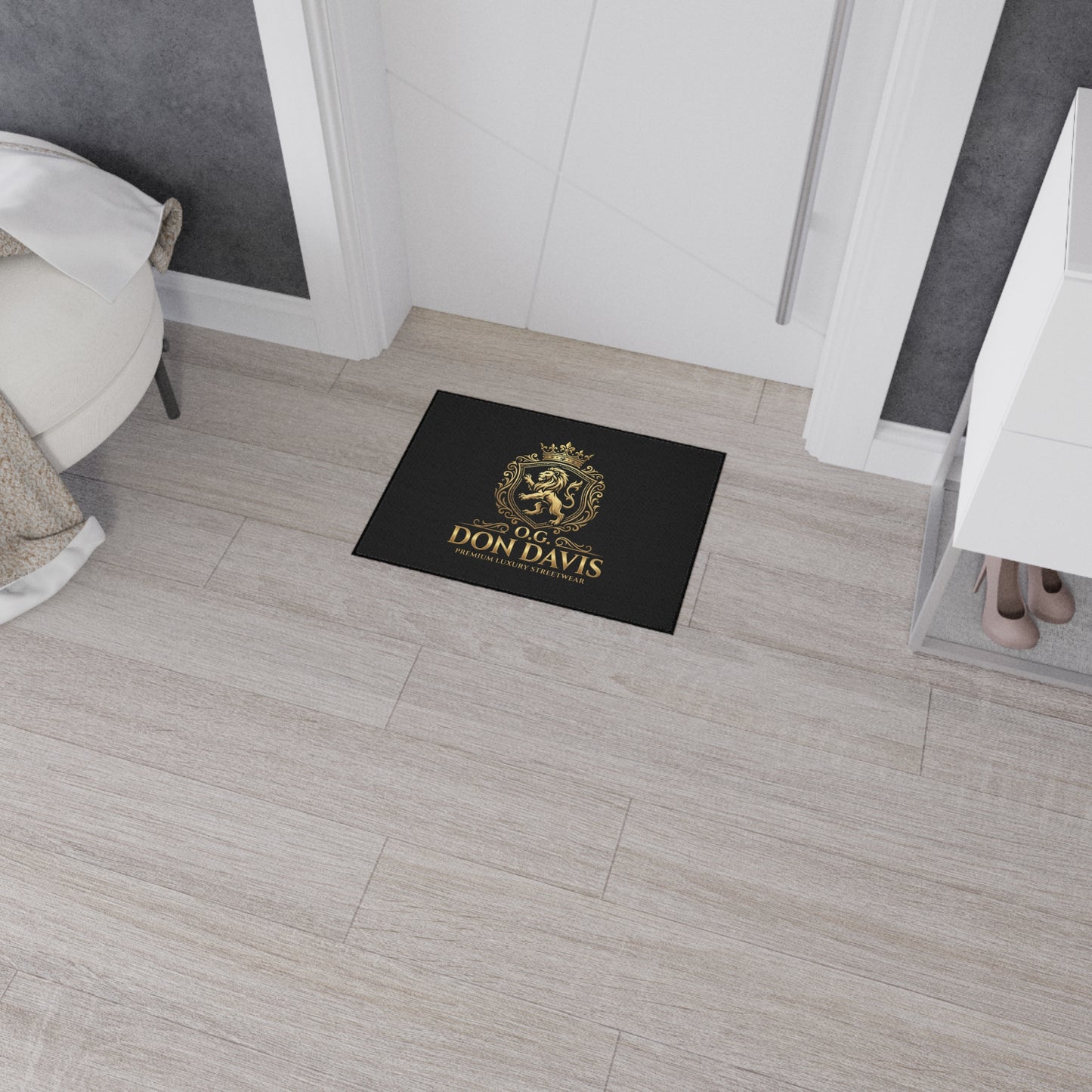 Floor Mat — O.G. Don Davis Gold Crest Heavy-Duty Entrance Rug