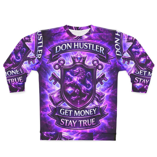 Purple Don Hustler Sweatshirt