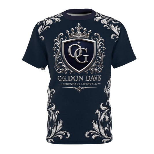 Crested Seal Tee — “O.G. Don Davis” Blue Seal T-Shirt