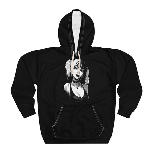 Goth girl Hoodie — Pullover