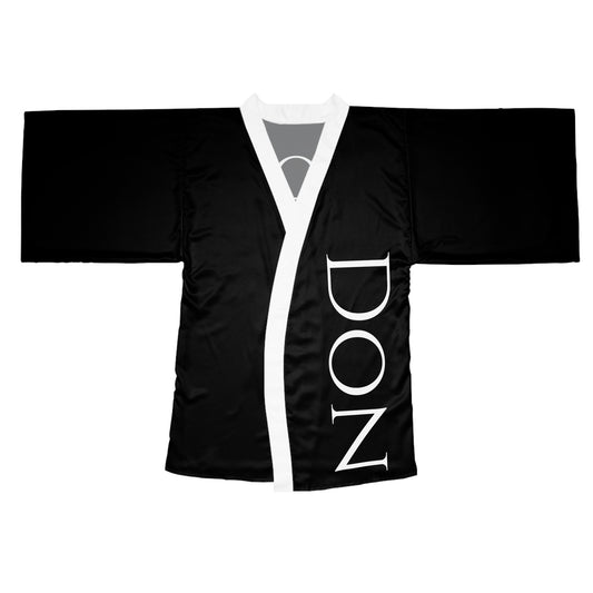 Stylish Long Sleeve Kimono Robe – 'Don Hustler' Statement Piece for Comfort and Confidence
