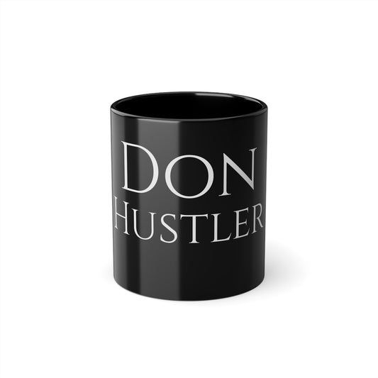 Don Hustler Black Coffee Cup, 11oz