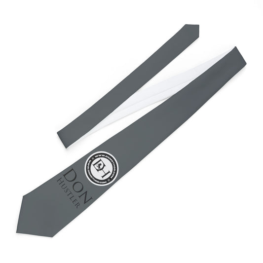 Don Hustler Sophisticated Gray Necktie for Professionals, Perfect Gift for Graduations, Weddings, and Business Meetings, Classic Tie