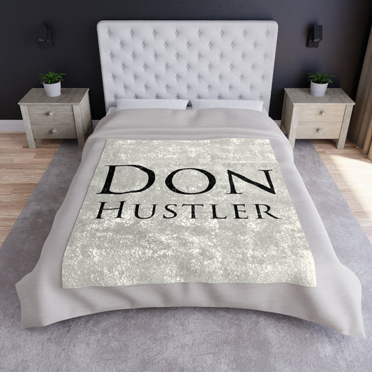 Crushed Velvet Don Hustler Blanket