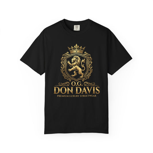 Don Davis Royal Crest T-Shirt — O.G. Luxury Streetwear Tee