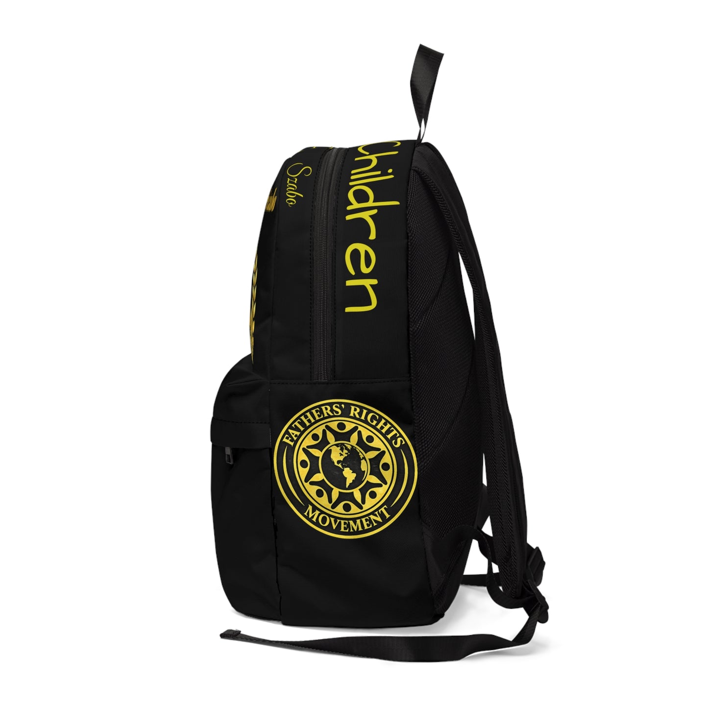 Cash Joe Szabo Gold Crest Backpack — Father's Rights Emblem
