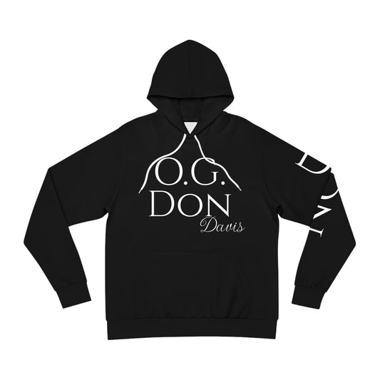 O.G. Don Hoodie — Black Graphic Pullover hoodie