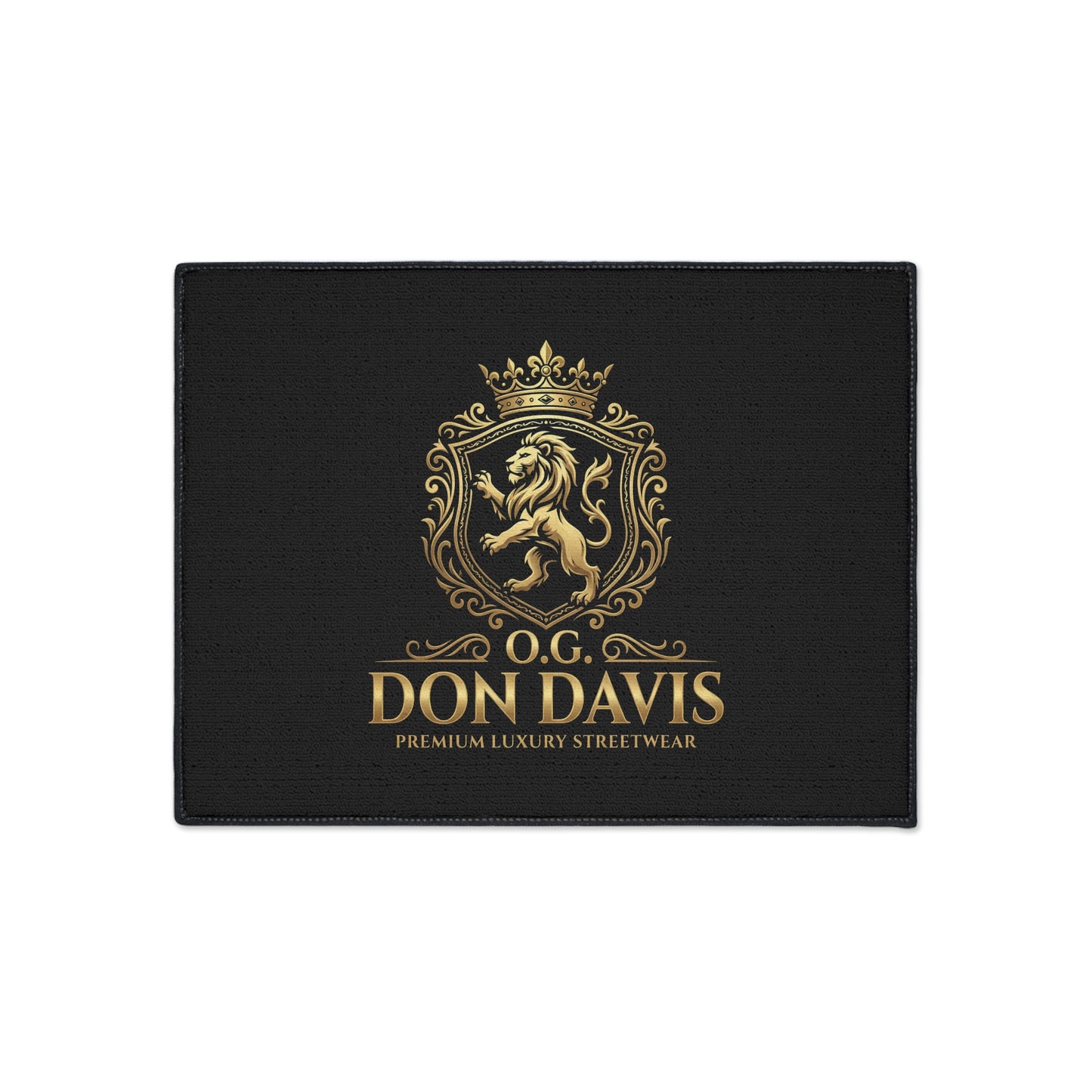 Floor Mat — O.G. Don Davis Gold Crest Heavy-Duty Entrance Rug