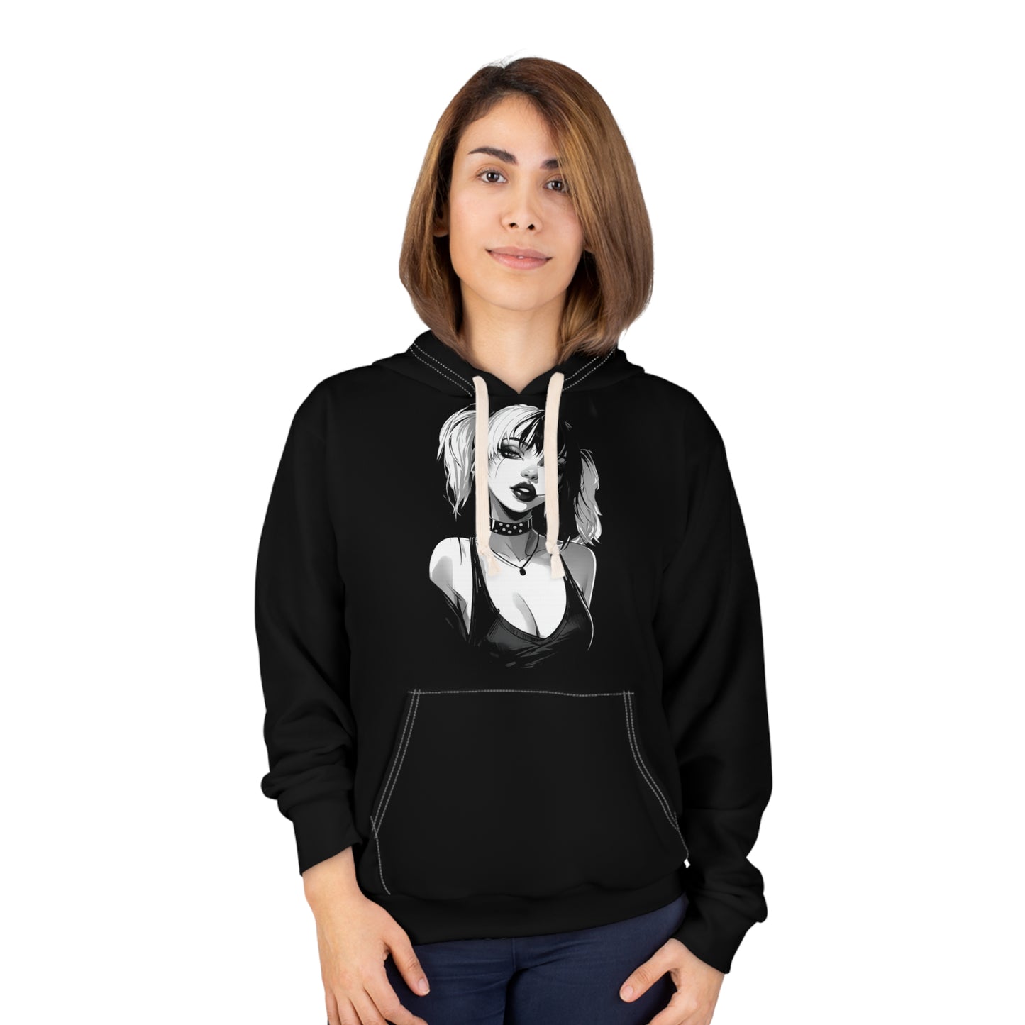 Goth girl Hoodie — Pullover