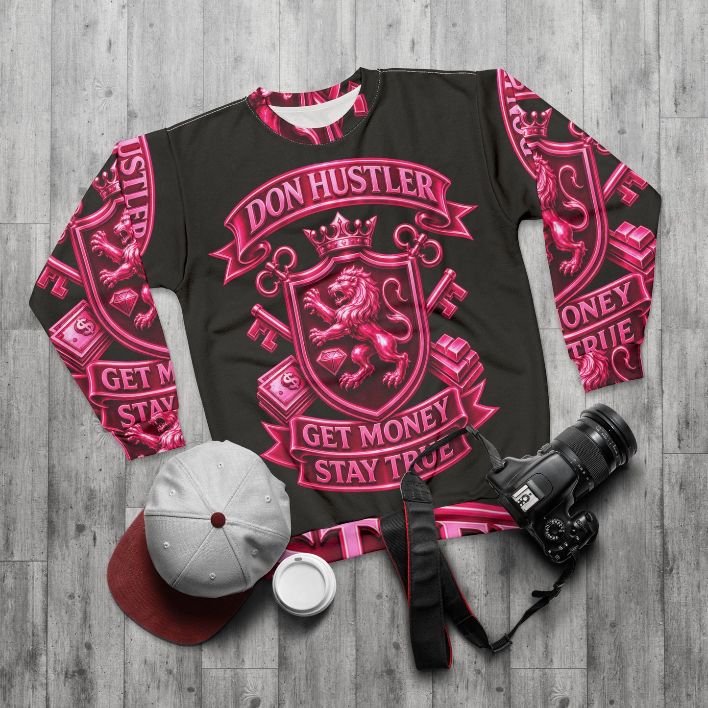 Pink Don Hustler Sweatshirt