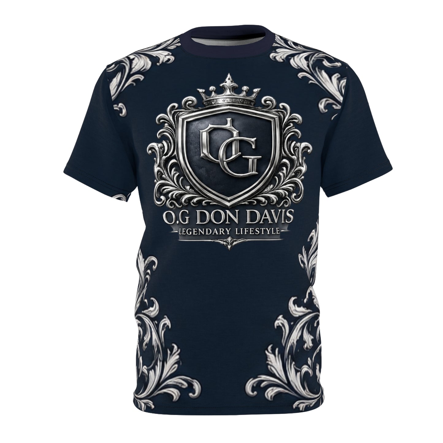 Crested Seal Tee — “O.G. Don Davis” Blue Seal T-Shirt
