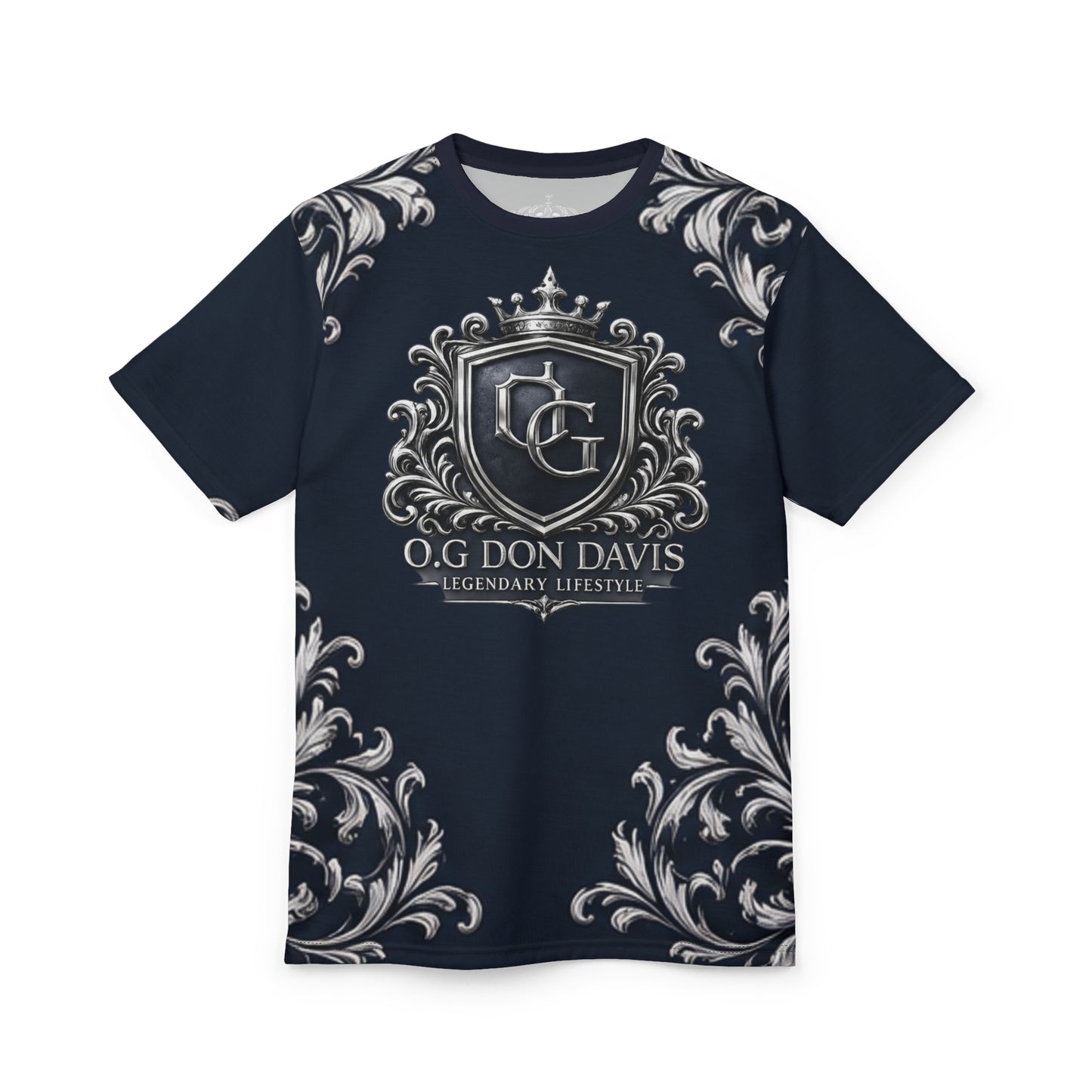 Crested Seal Tee — “O.G. Don Davis” Blue Seal T-Shirt