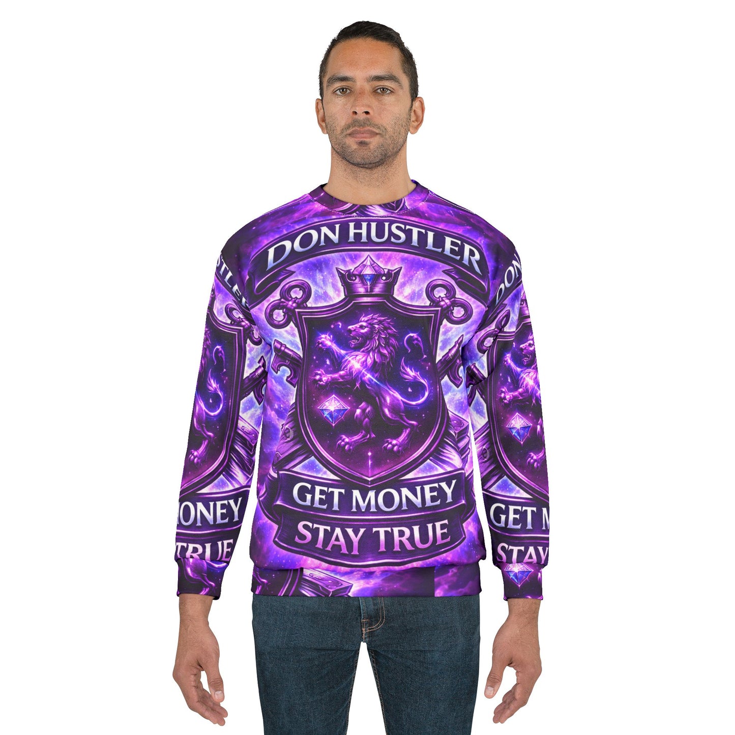 Purple Don Hustler Sweatshirt