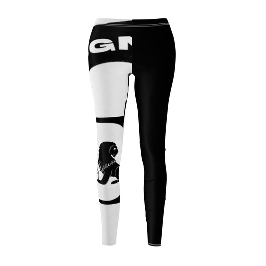 Trendy Women's Casual Leggings with Bold Design