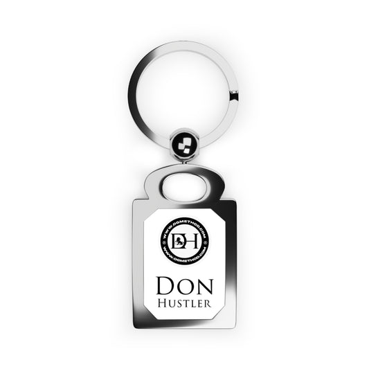 Don Hustler Keyring - Unique Gift, Photo Keepsake, Ideal for Events, Memorials, and Celebrations