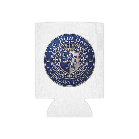Can Cooler — O.G. Don Davis Crest "Legendary Lifestyle" Beer Can Koozie