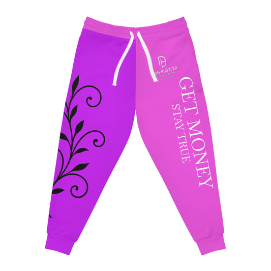 Copy of Copy of Don Hustler Pink AND Purple Joggers — Athletic Streetwear Sweatpants