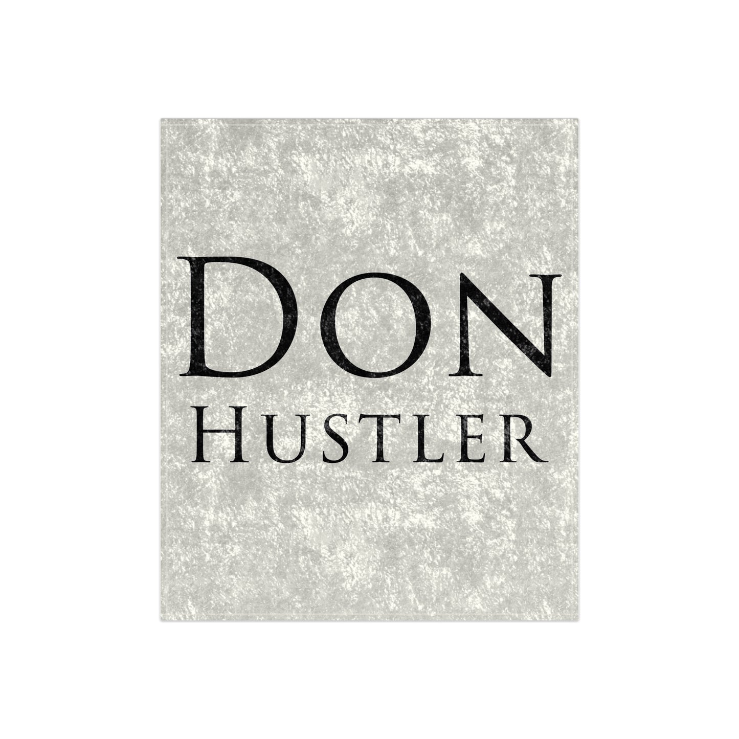 Crushed Velvet Don Hustler Blanket