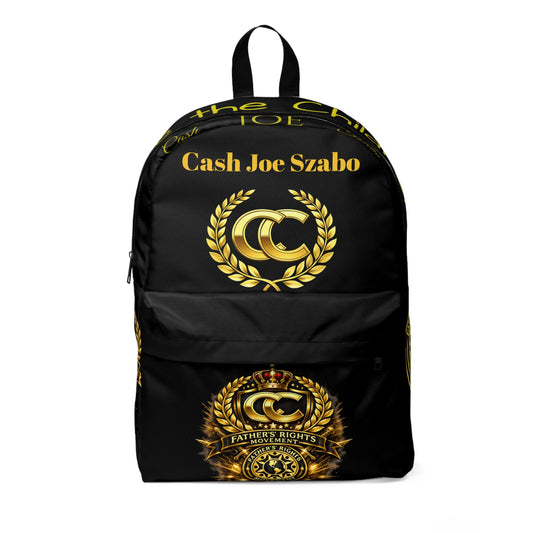 Cash Joe Szabo Gold Crest Backpack — Father's Rights Emblem