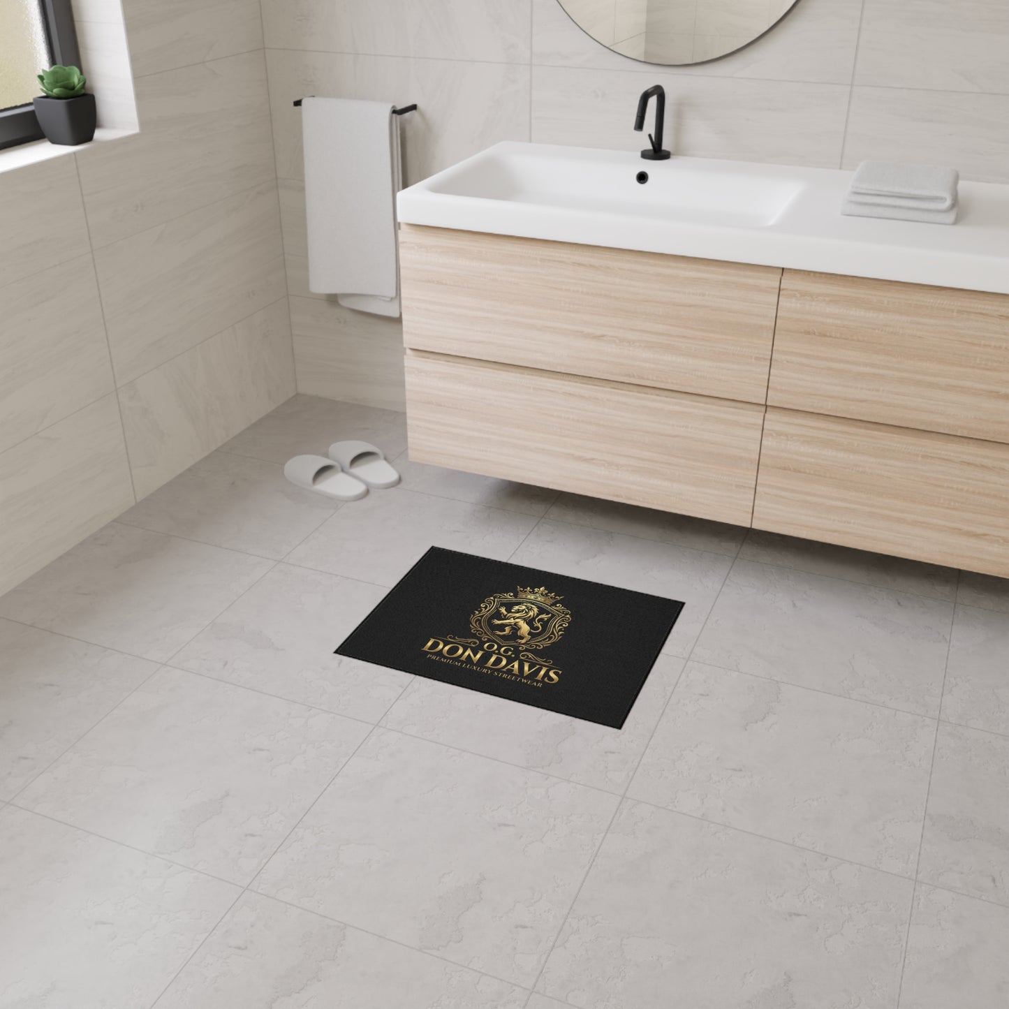 Floor Mat — O.G. Don Davis Gold Crest Heavy-Duty Entrance Rug
