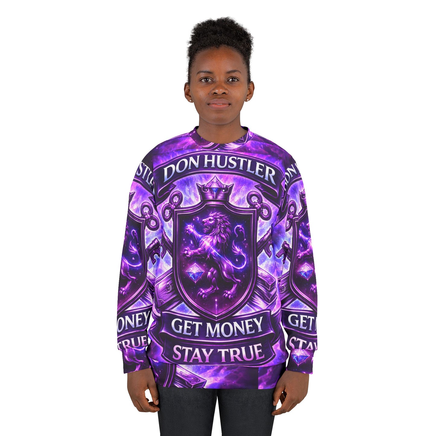 Purple Don Hustler Sweatshirt