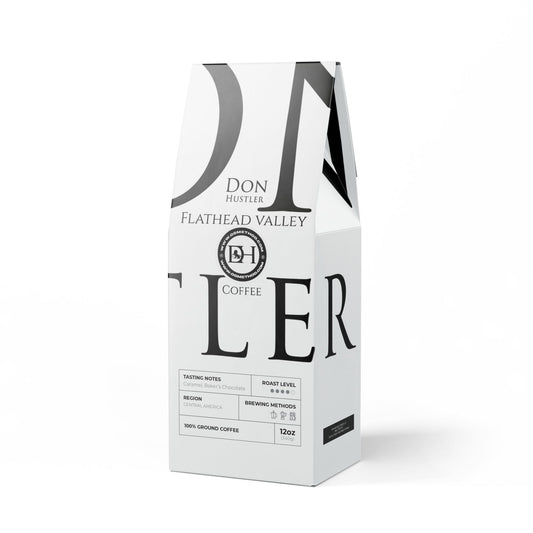 Don Hustler Flathead Valley Coffee Blend (Medium-Dark Roast)