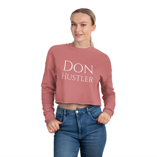 Don Hustler Cropped Sweatshirt