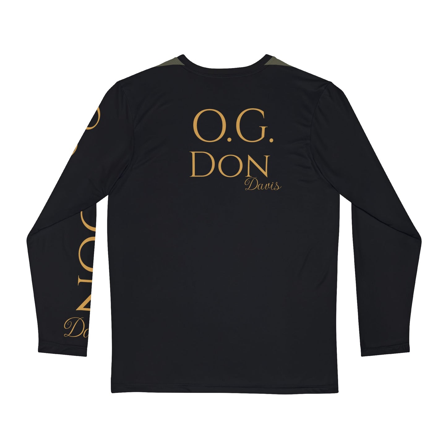 O.G. Don Davis Luxury Logo Long Sleeve Shirt