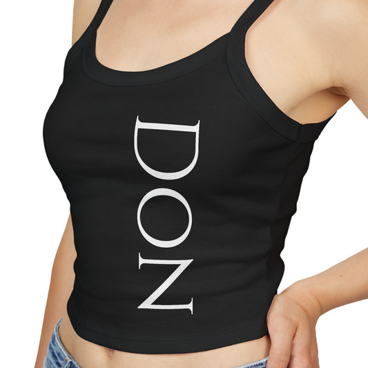 Don Hustler Spaghetti Strap Tank Top